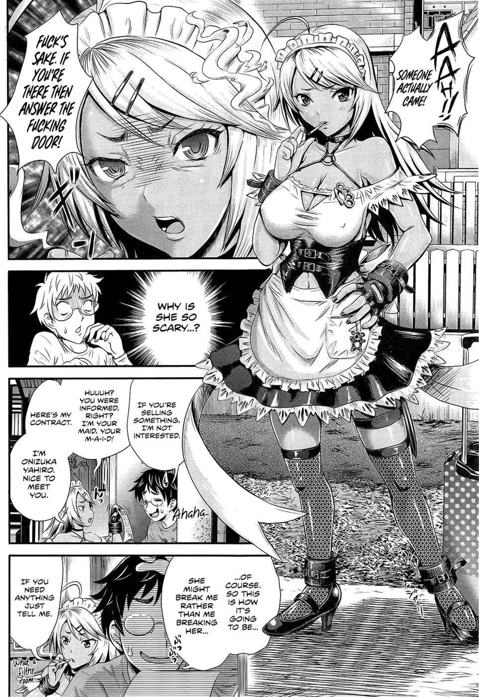 Hentai Manga Comic-Bright Maid (?) Plan-Read-4